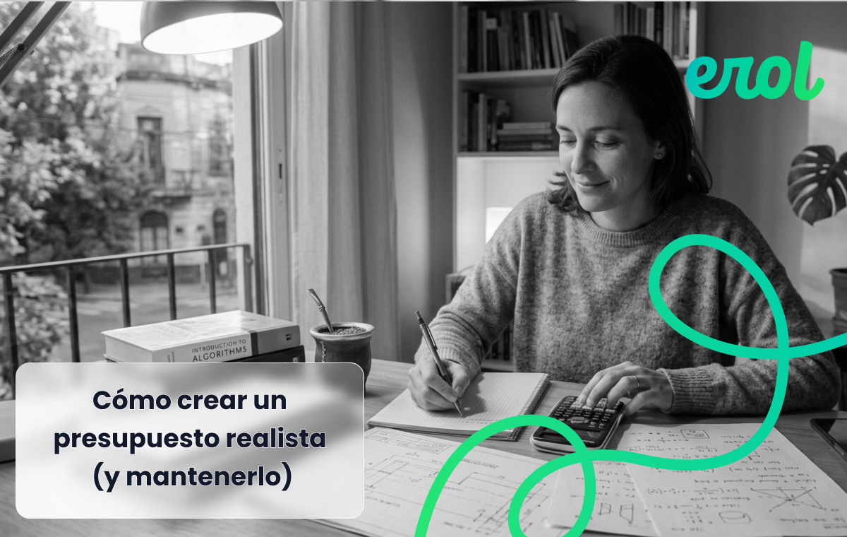 personas organizando un presupuesto realista revisando gastos y planificando sus finanzas personales
