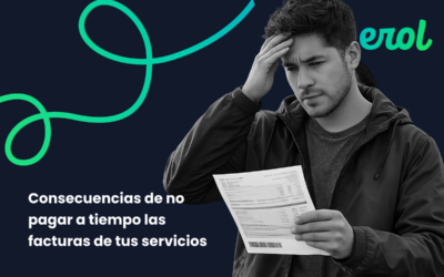 Consecuencias de no pagar a tiempo las facturas de tus servicios